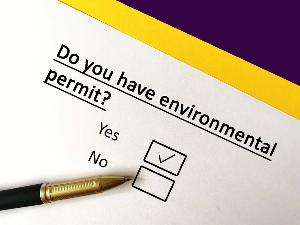 UPDATE - Developing a Management System: Environmental Permits Guidance